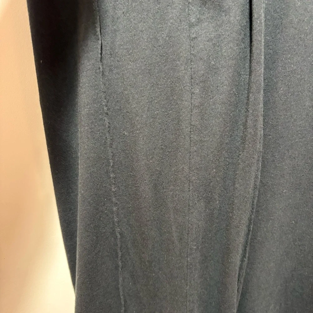 Free People Beach Carta Tee Shirt Maxi Dress Black Size Medium Coverup Festival - Picture 11 of 15